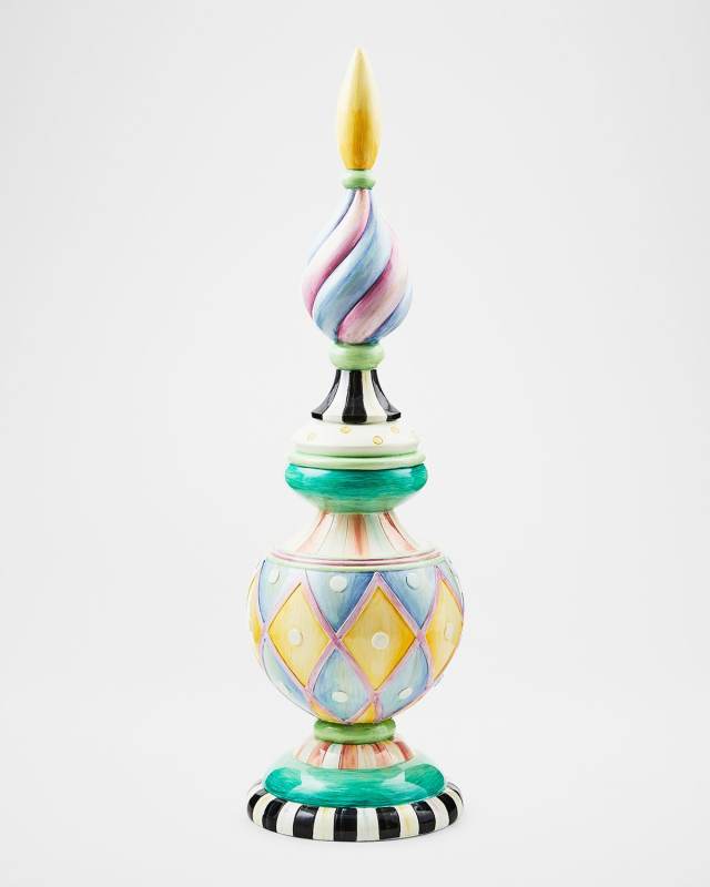 Rosy Meadow Short Finial